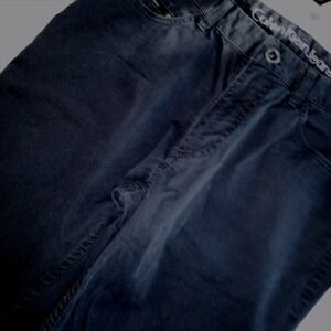 Calvin Klein Jeans Slim Straight Dark Wash Mens Casual Denim Pants Size 32x30